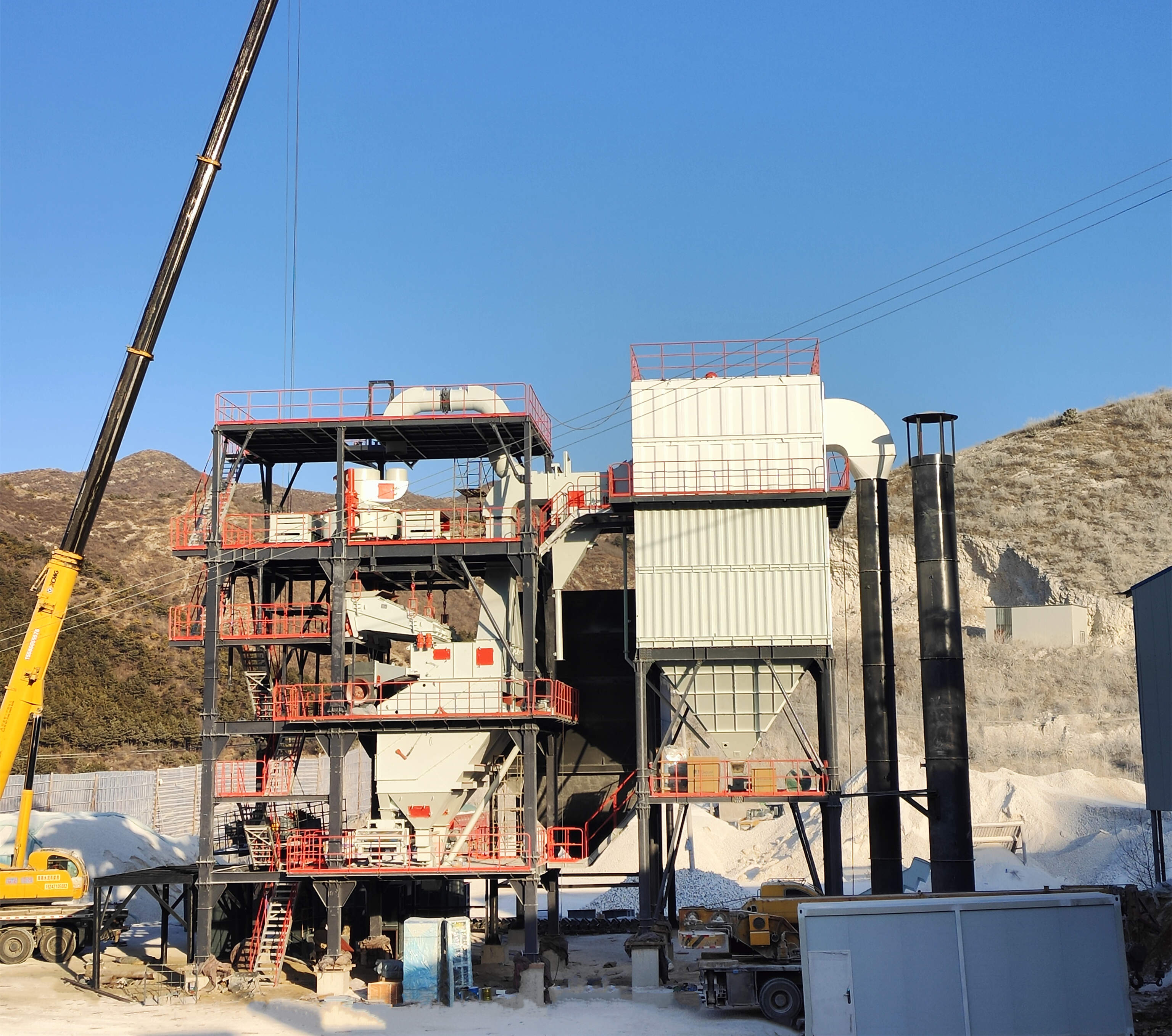湖北礦產(chǎn)資源釋放，制砂樓助力砂石企業(yè)生產(chǎn)高品質(zhì)機制砂