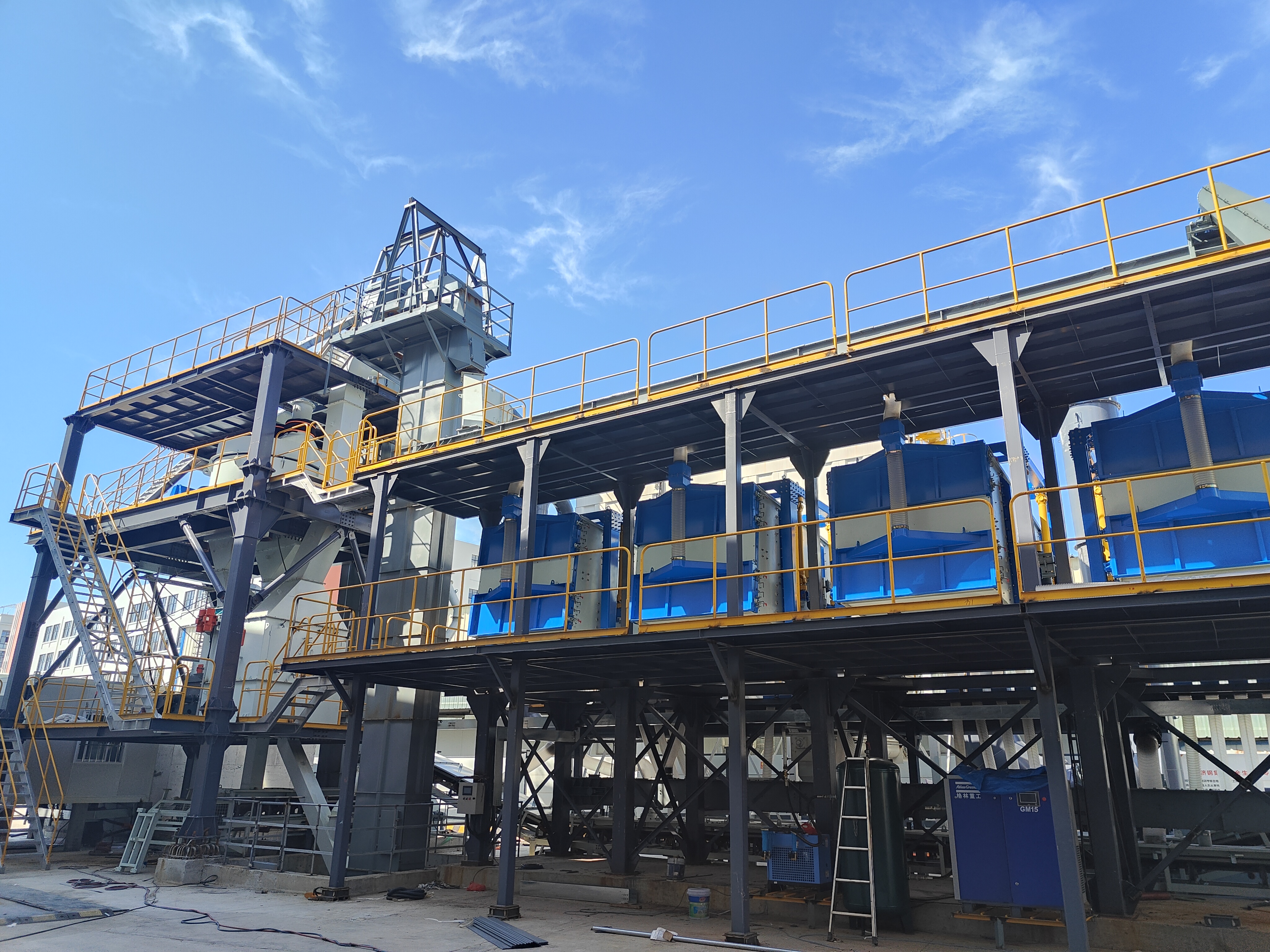 特種砂漿市場火爆，唐山金路特種砂漿制砂樓引領(lǐng)潮流